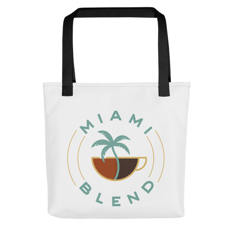 Miami Blend - Round Logo Eco Tote Bag