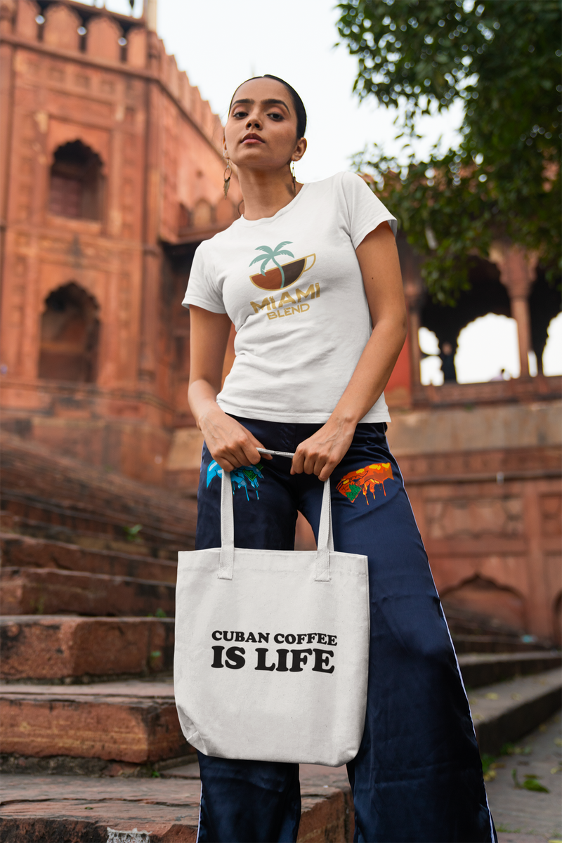 Cuban Coffee is LIFE Tote bag