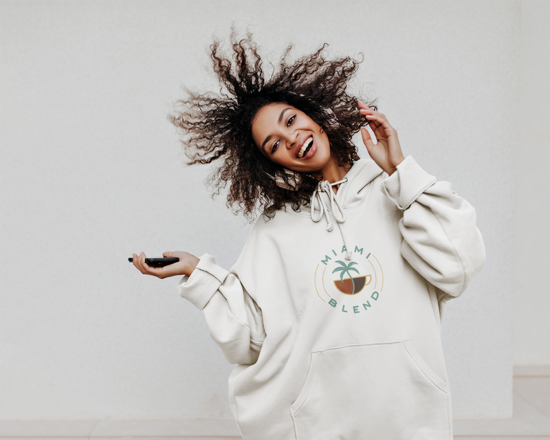 Miami Blend - Round Logo Women's Hoodie