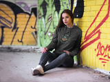 Miami Blend - Round Logo Women's Hoodie