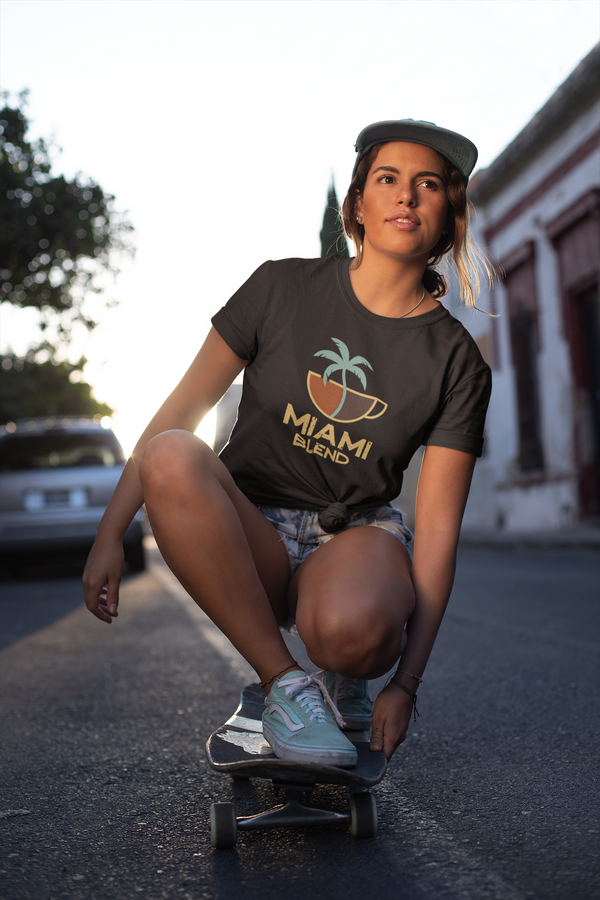 Miami Blend - Classic Logo Women’s basic organic t-shirt