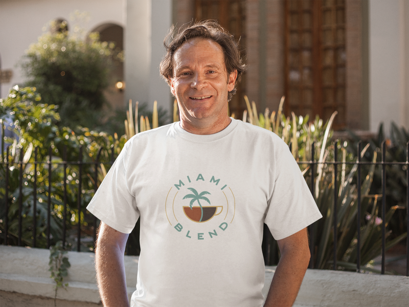 Miami Blend - Round logo Unisex t-shirt