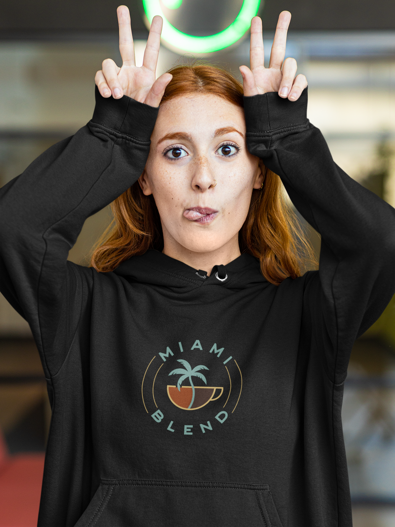 Miami Blend - Round Logo Women's Hoodie