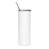 Cuban Coffee is LIFE Stainless steel tumbler