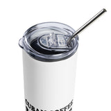 Cuban Coffee is LIFE Stainless steel tumbler
