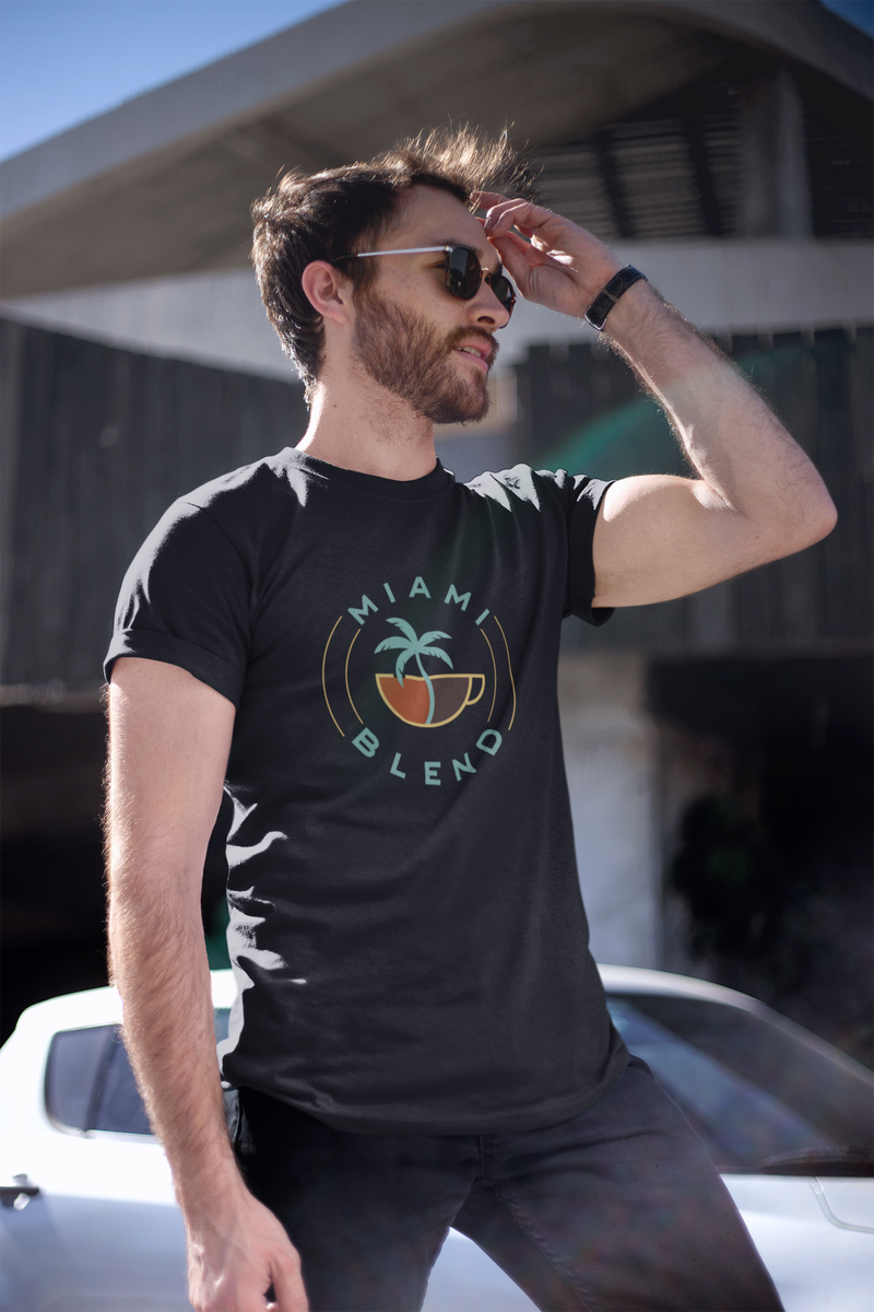 Miami Blend - Round logo Unisex t-shirt