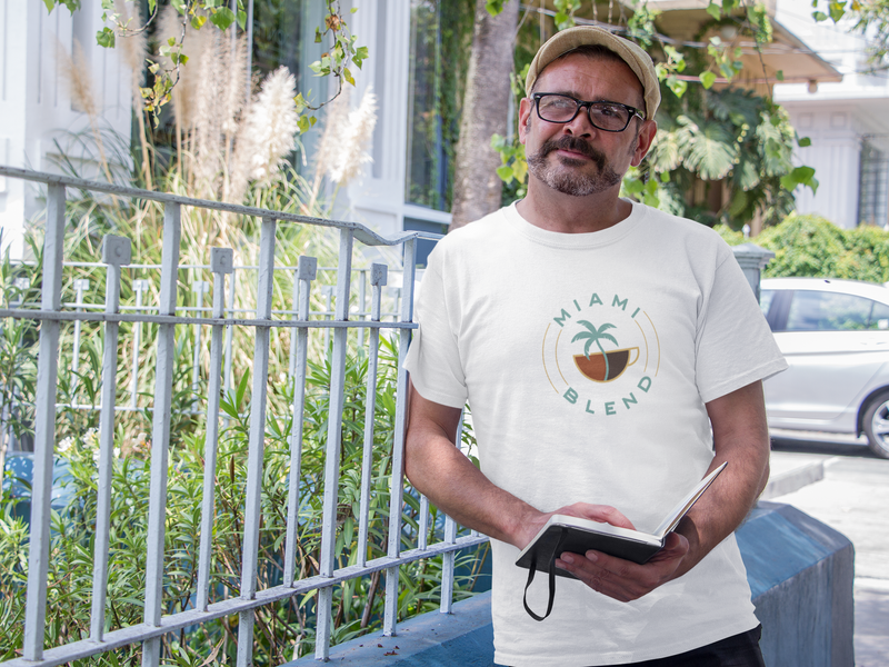 Miami Blend - Round logo Unisex t-shirt
