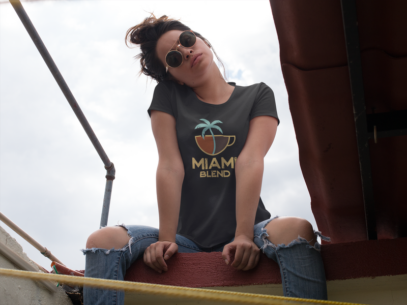 Miami Blend - Classic Logo Unisex Organic T-Shirt