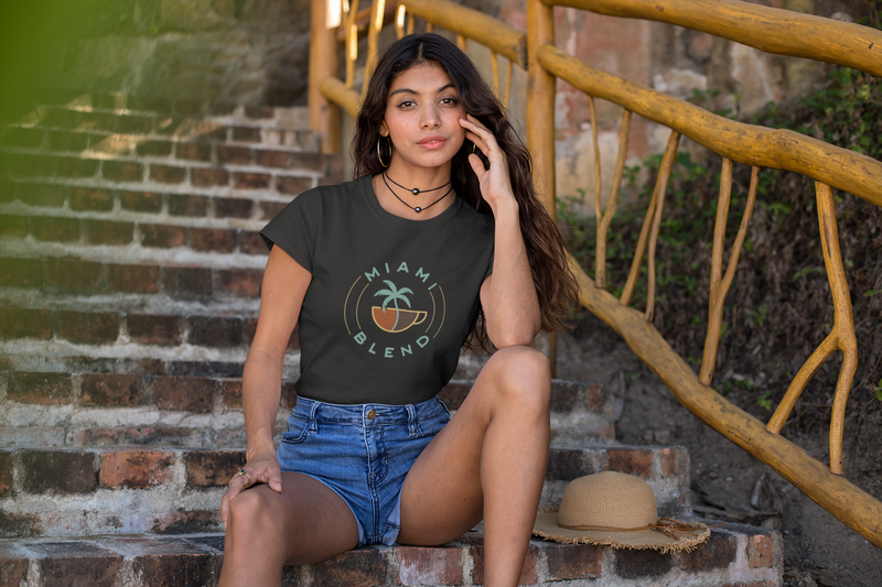 Miami Blend - Round Logo Women's short sleeve t-shirt