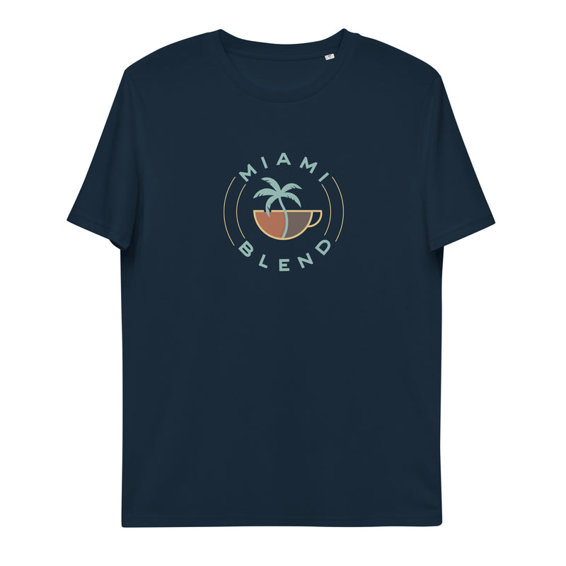 Miami Blend - Round Logo Unisex Organic T-Shirt