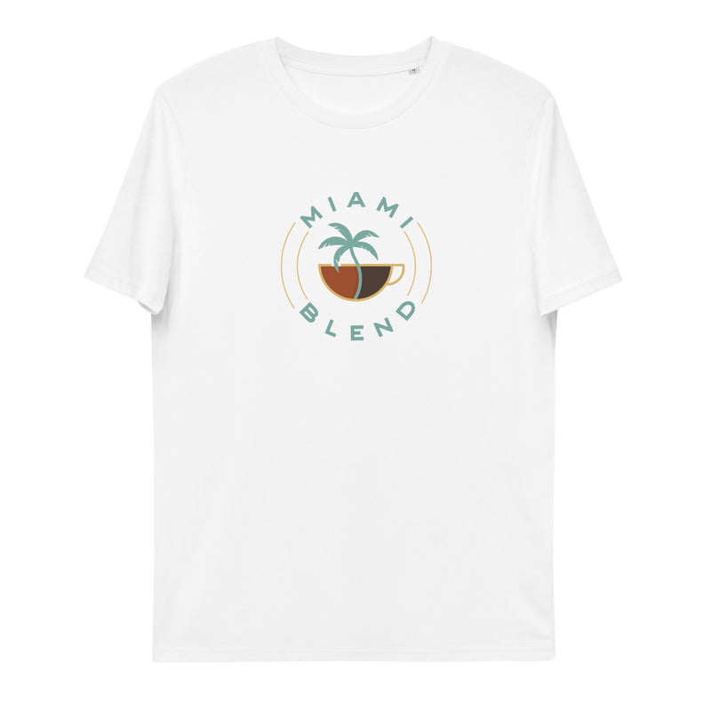 Miami Blend - Round Logo Unisex Organic T-Shirt