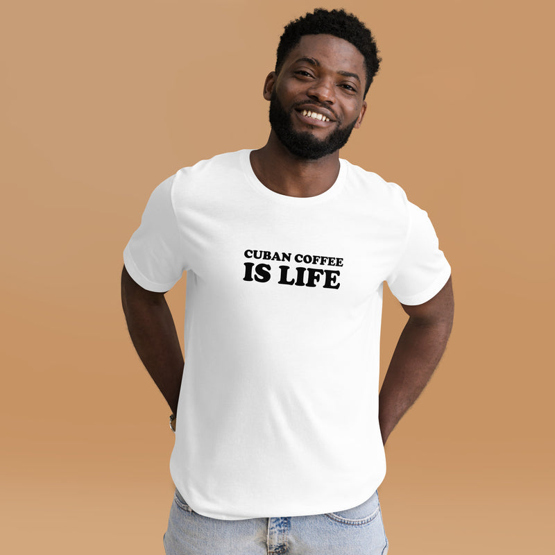 Cuban Coffee is LIFE - Men's T-Shirt