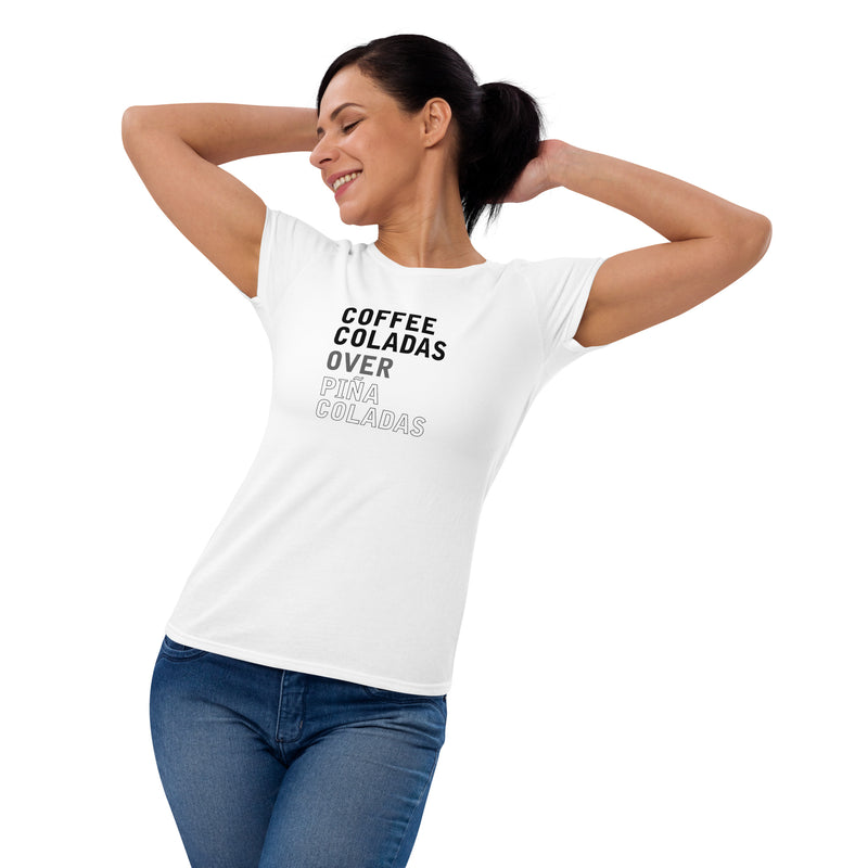 Coffee Coladas > Piña Coladas - Women's short sleeve t-shirt