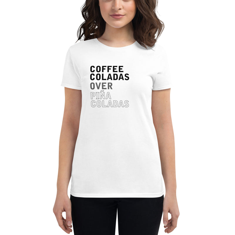 Coffee Coladas > Piña Coladas - Women's short sleeve t-shirt