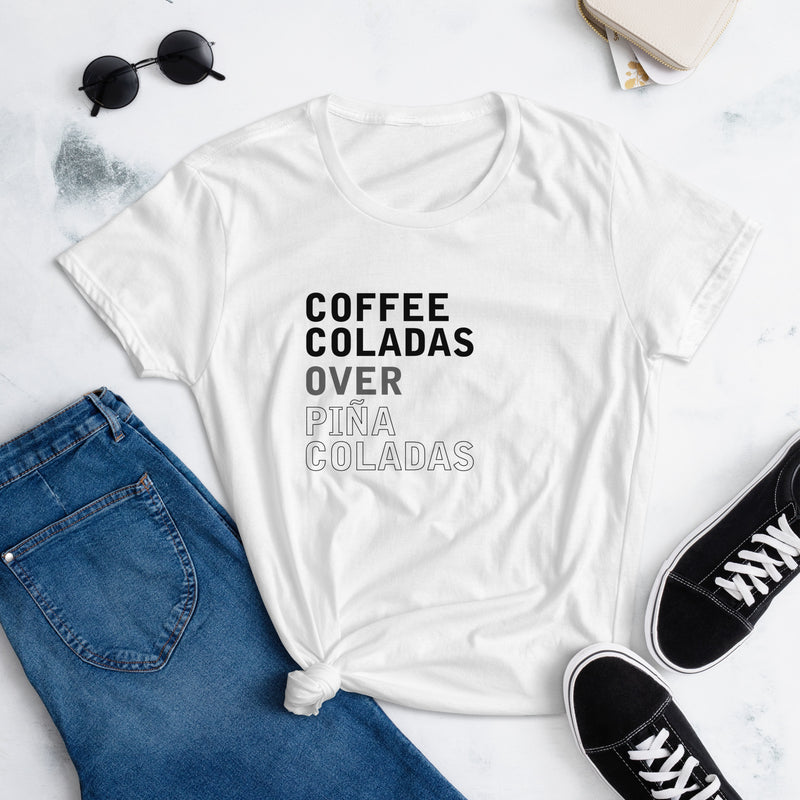 Coffee Coladas > Piña Coladas - Women's short sleeve t-shirt