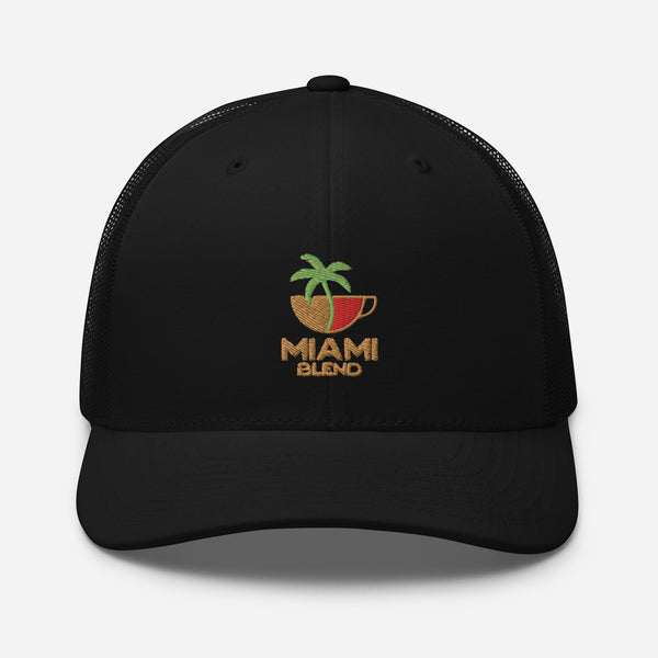 Miami Blend Trucker Cap - Main Logo