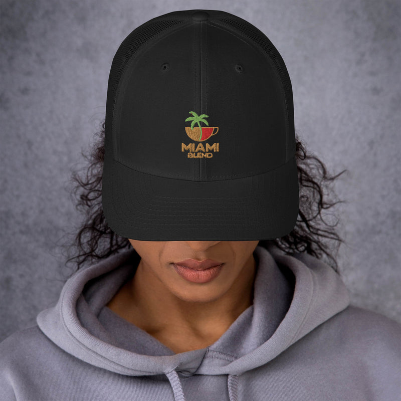Miami Blend Trucker Cap - Main Logo