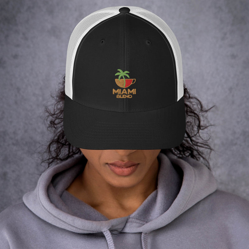 Miami Blend Trucker Cap - Main Logo