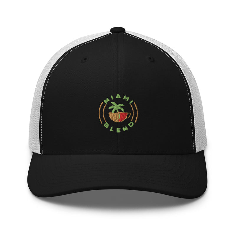 Miami Blend Trucker Cap - Round Logo