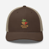Miami Blend Trucker Cap - Main Logo