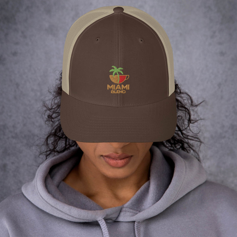 Miami Blend Trucker Cap - Main Logo