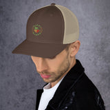 Miami Blend Trucker Cap - Round Logo