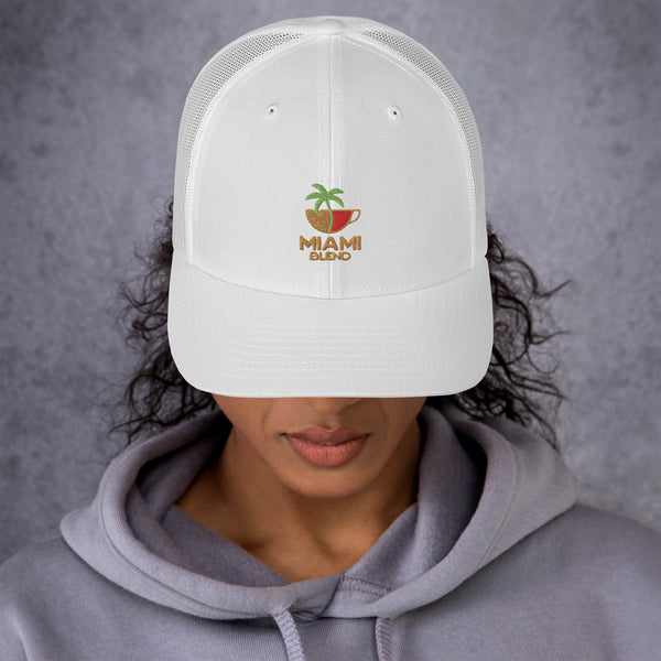 Miami Blend Trucker Cap - Main Logo