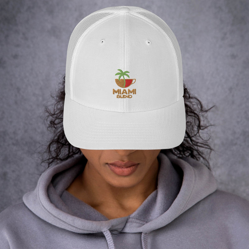 Miami Blend Trucker Cap - Main Logo