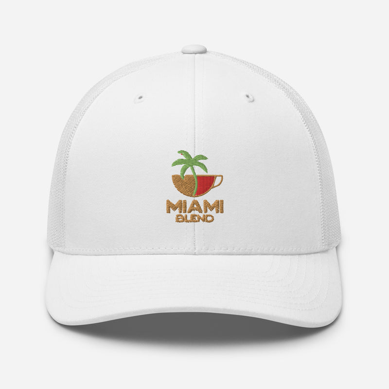 Miami Blend Trucker Cap - Main Logo