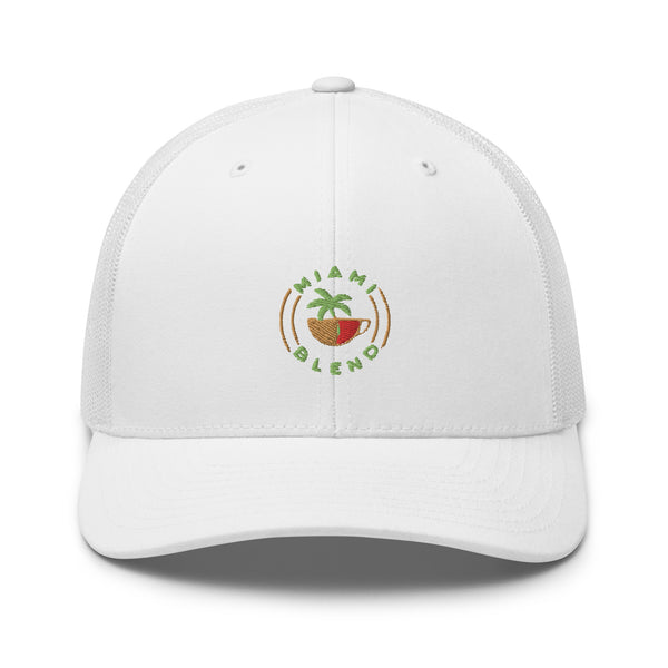 Miami Blend Trucker Cap - Round Logo