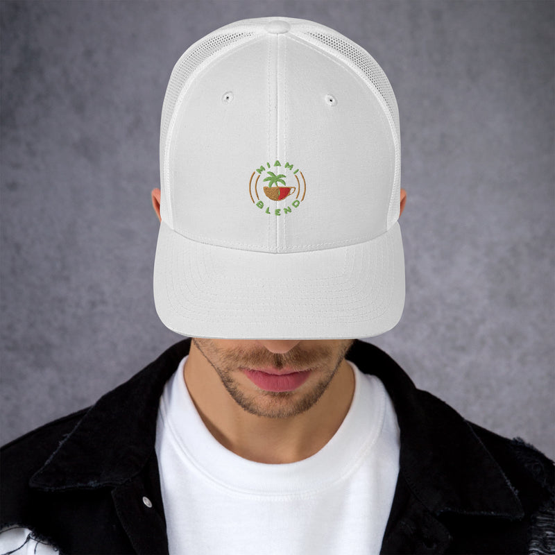 Miami Blend Trucker Cap - Round Logo