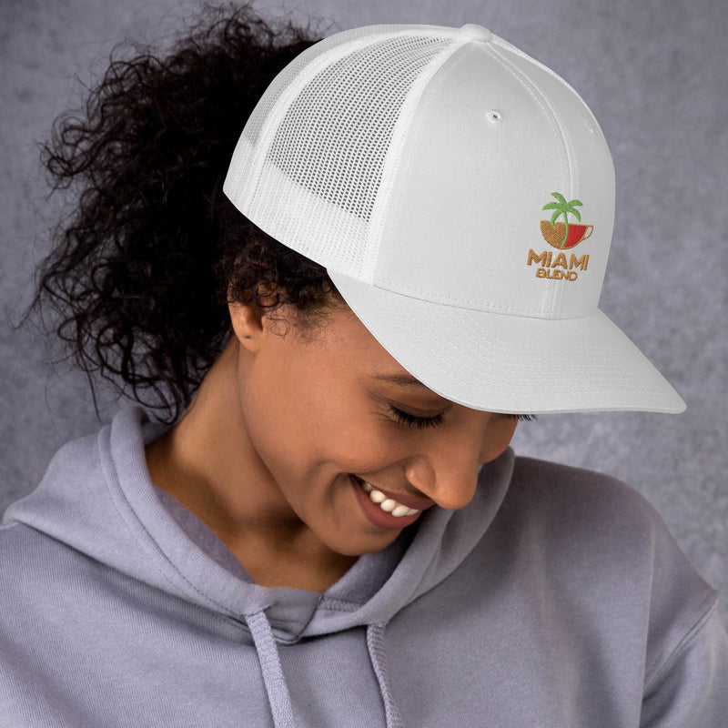 Miami Blend Trucker Cap - Main Logo