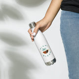 Miami Blend Stainless Steel Water Bottle - Round Logo