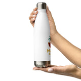 Miami Blend Stainless Steel Water Bottle - Main Logo