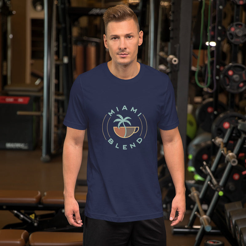 Miami Blend - Round logo Unisex t-shirt