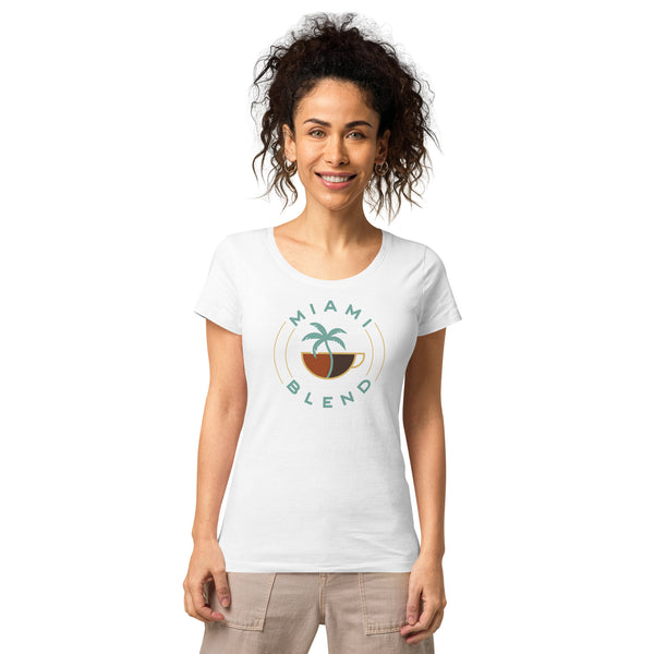 Miami Blend - Round Logo Women’s basic organic t-shirt