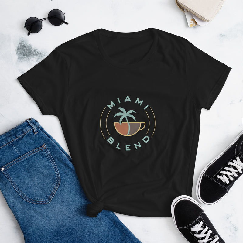 Miami Blend - Round Logo Women's short sleeve t-shirt