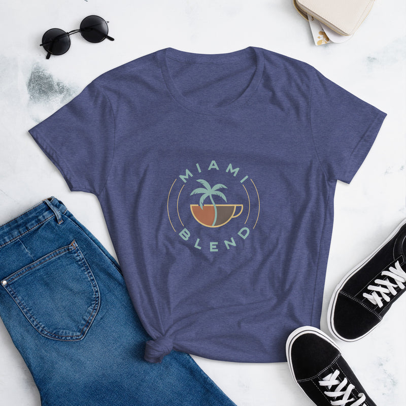 Miami Blend - Round Logo Women's short sleeve t-shirt