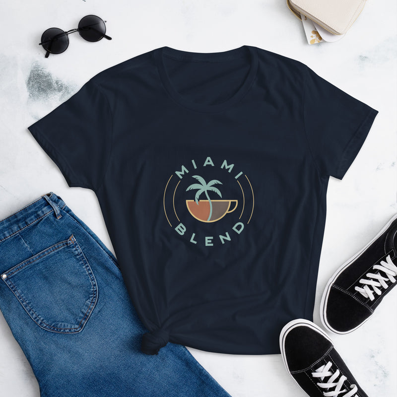 Miami Blend - Round Logo Women's short sleeve t-shirt
