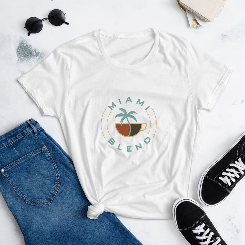 Miami Blend - Round Logo Women's short sleeve t-shirt